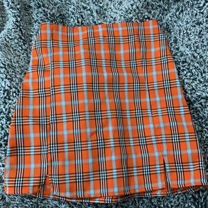 Kids Shein 11/12 Plaid Skirt